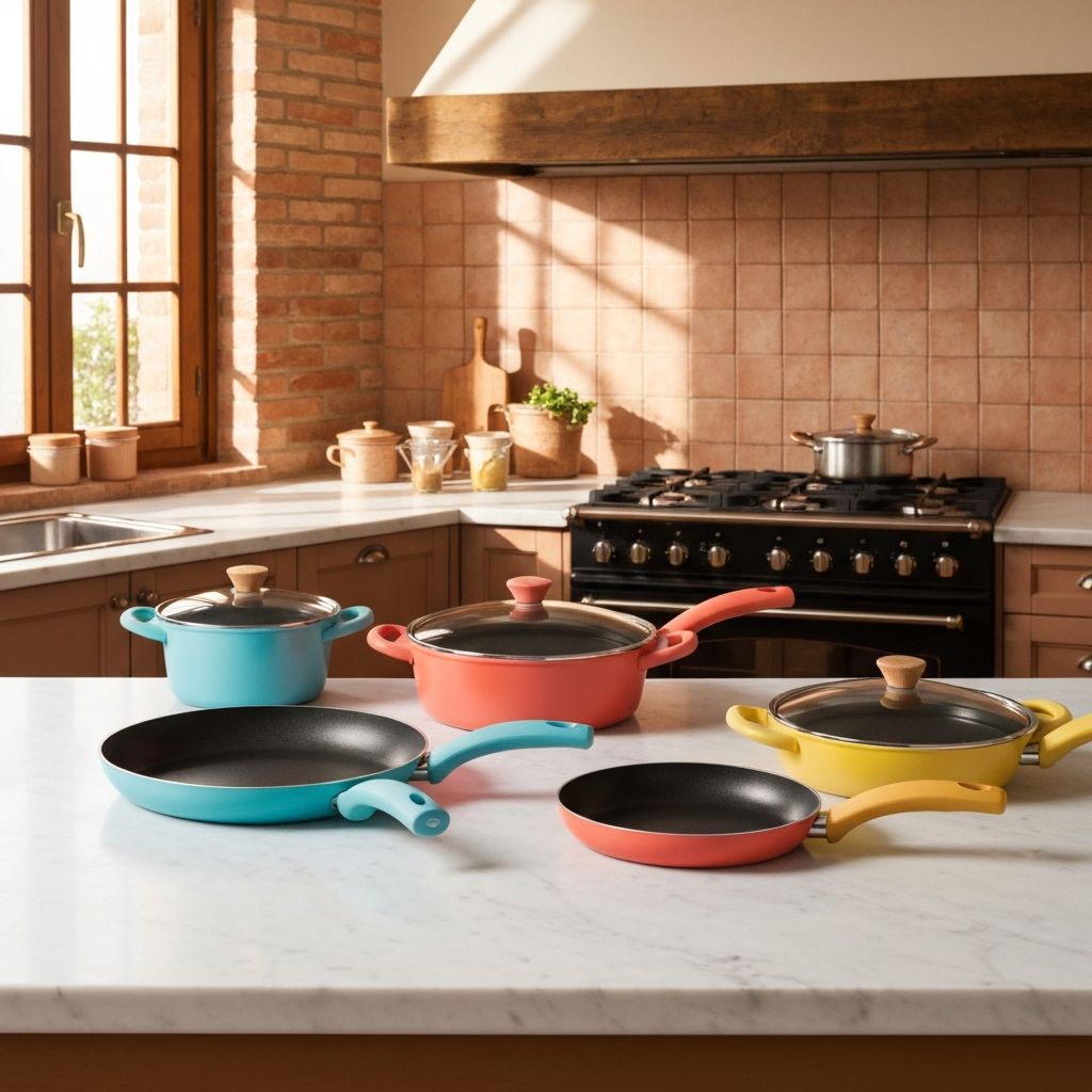 Stanley Tucci Aluminum Ceramic Cookware Collection