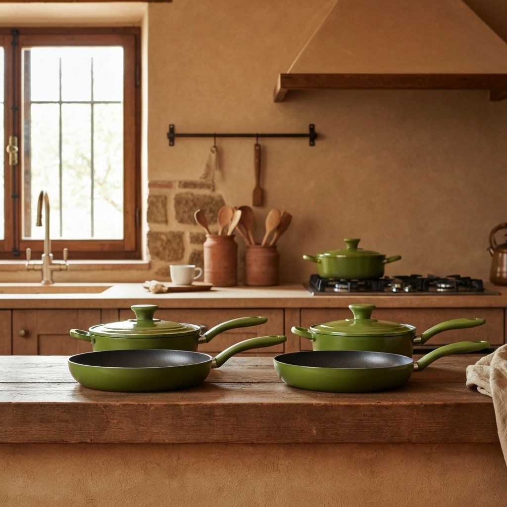 Olive Green Stanley Tucci Cookware