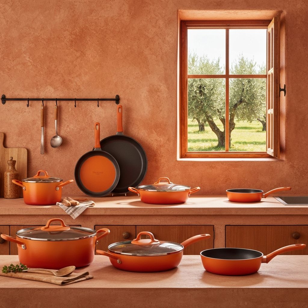 Sunset Orange Stanley Tucci Cookware